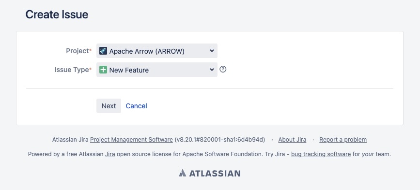 creating JIRA issue